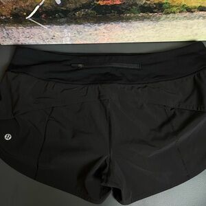 lululemon athletica Women's Jet Black Athletic Shorts